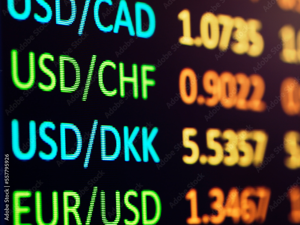Forex currency exchange rates