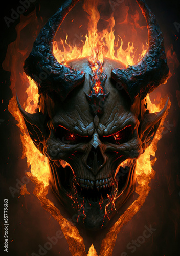 skull hell  hellfire
