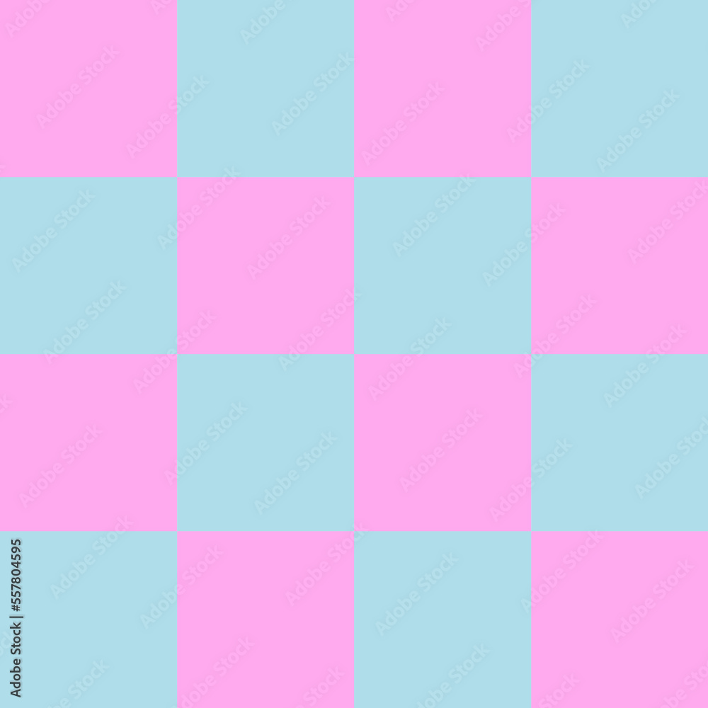 pink and blue squares