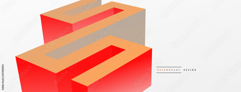 3d line geometric creative abstract background. Trendy techno business template for wallpaper, banner, background or landing 3d line geometric creative abstract background. Trendy techno business template for wallpaper, banner, background or landing