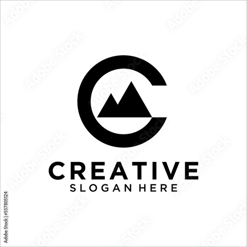 Free Download C Letter Logo Design Template - GFXLoad