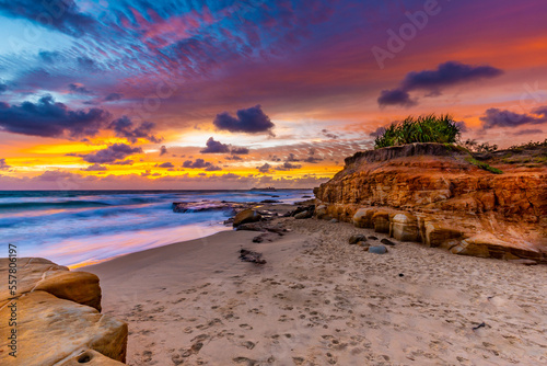 Sunrise, Pincushion Island, Buddina, QLD photo