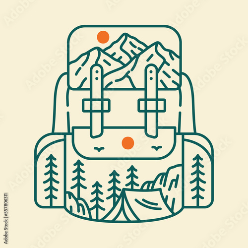 Backpacker Adventure to Nature
