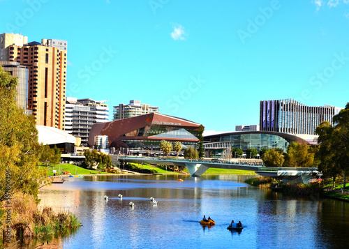 city skyline photo