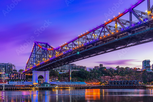 Story Bridge Sunrise, Brisbane QLD © Jeremy