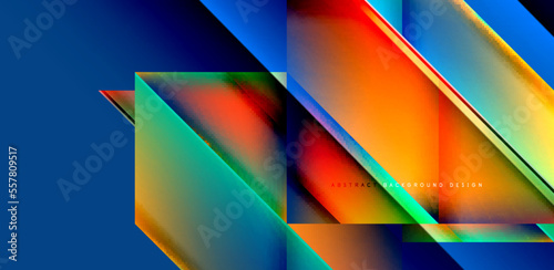 Dynamic bright lines abstract background, stripes with fluid colors, liquid gradients. Vector Illustration For Wallpaper, Banner, Background, Card, Book Illustration, landing page