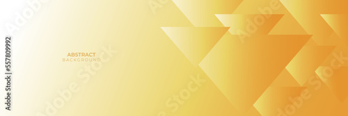 Simple gradient yellow abstract background, geometry background