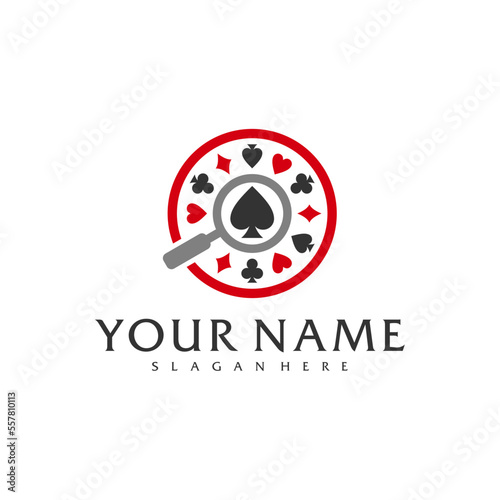 Find Poker logo vector template, Creative Poker logo design concepts