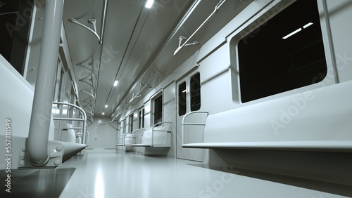 interior of a subway station