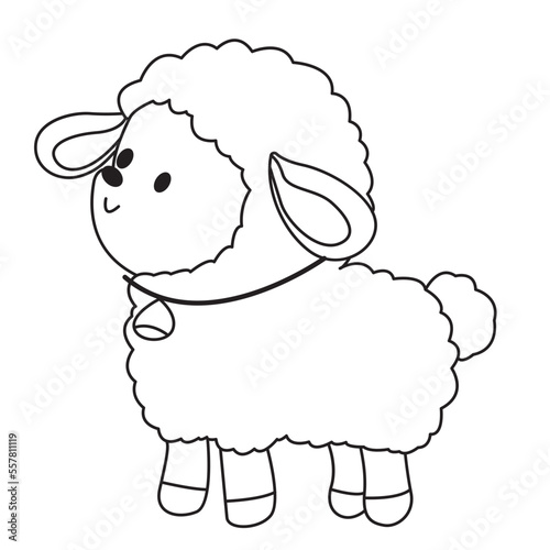 sheep outline 