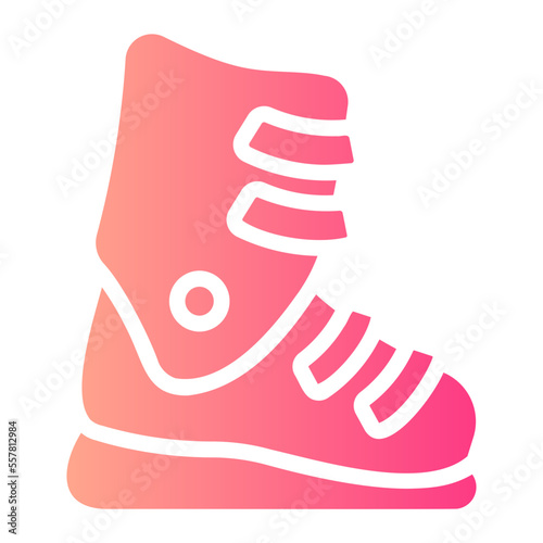 ski gradient icon