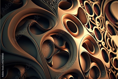 アブストラクト 模様 デザイン 紋章 光沢 壁紙