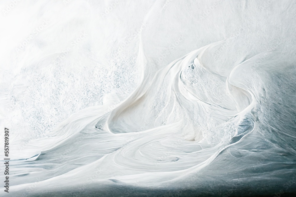 Fototapeta premium white abstract background, desktop wallpaper, wavy background