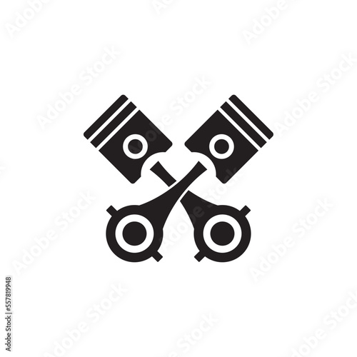 piston icon , automotive icon vector