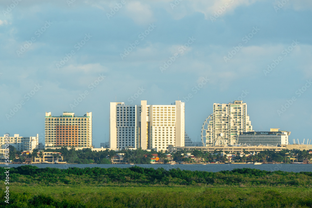 Cancun city landscape