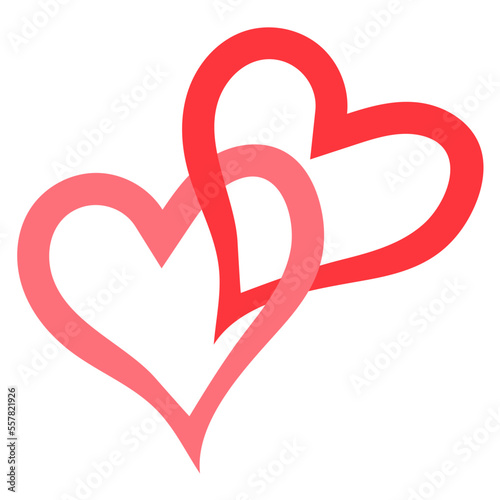 Heart flat icon