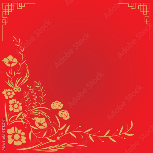 vector Chinese Style Classical Creative Pattern Classical Border Element Traditional for premium product for happy chinese lunar new year