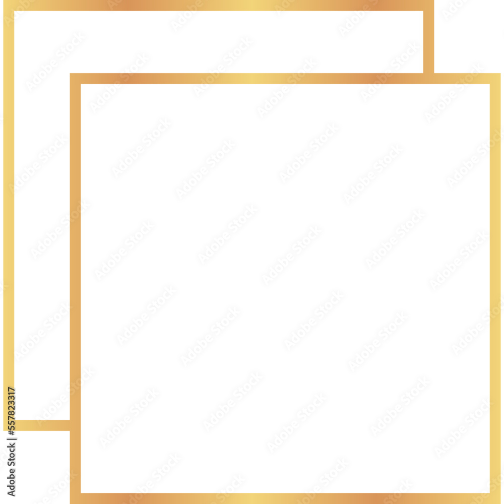 Gold Square Frame Element (10) Gold Square Frame Element (10)