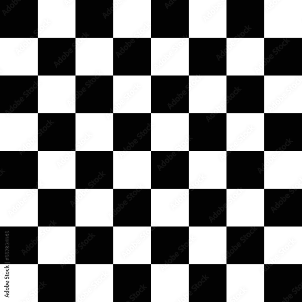 Black and white chess board background Black and white chess board background