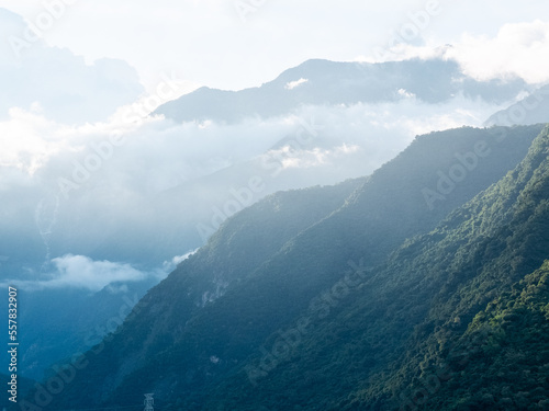 Beautiful mountain scenery in East Rift Valley, Taiwan