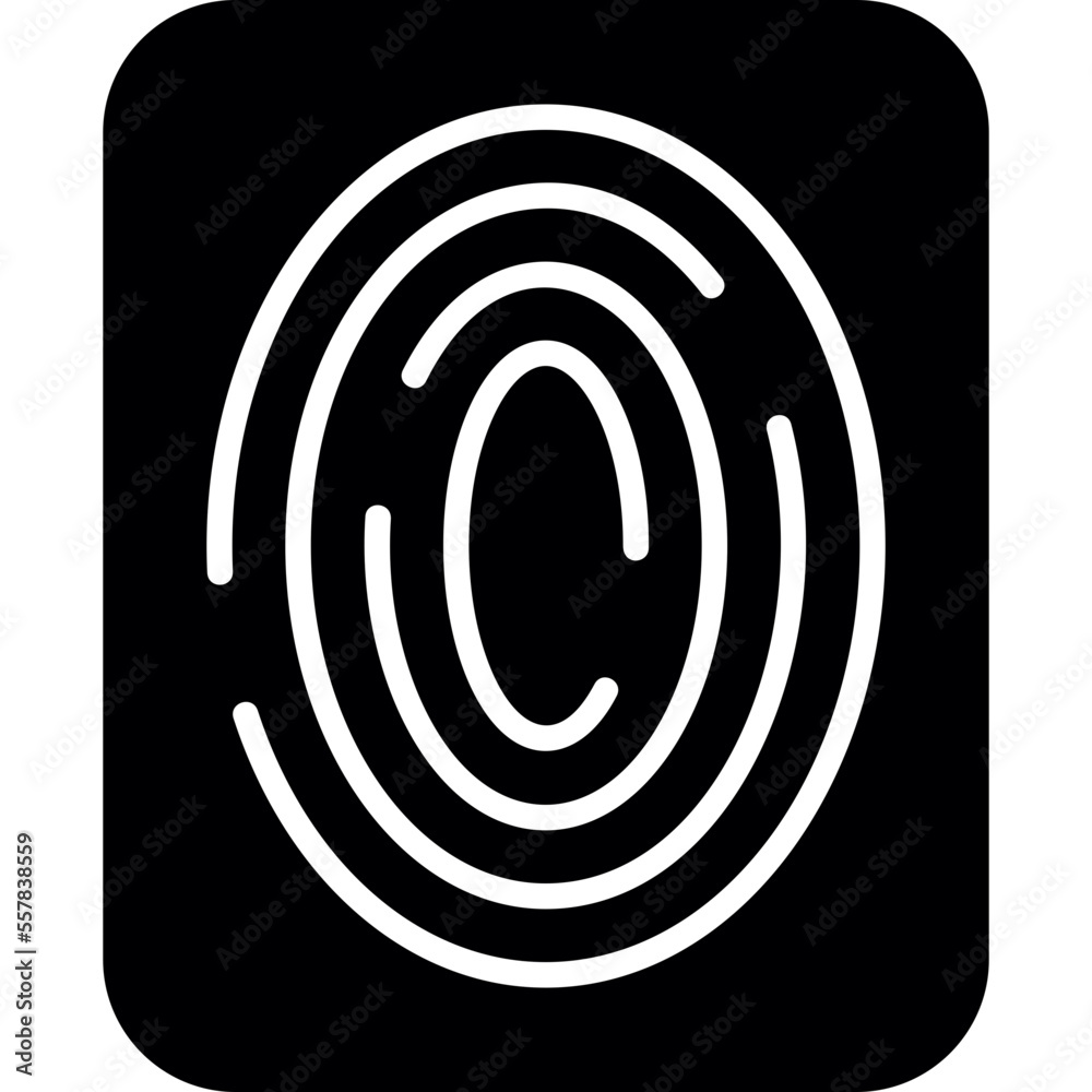 Fingerprint Scan Icon Fingerprint Scan Icon