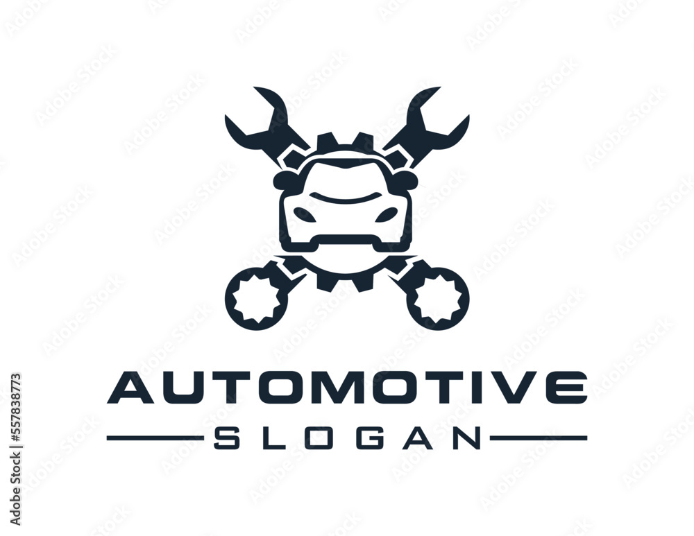 Logo about Automotive on a white background. created using the CorelDraw application.
