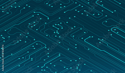 Abstract circuit board background