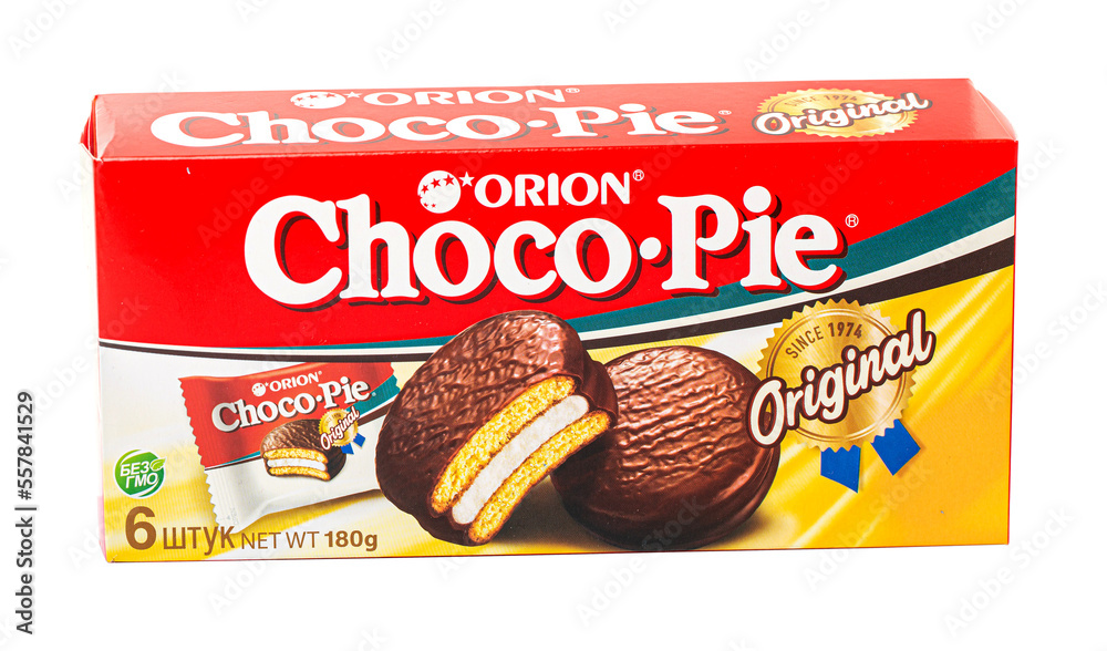 Orion ChocoPie snack cakes Stock Photo Adobe Stock