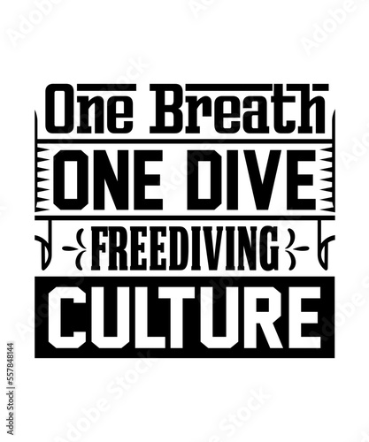 one breath one dive freediving culture-svg