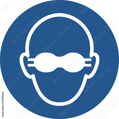 ISO 7010 M007 – Opaque eye protection must be worn