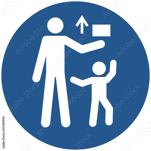 ISO 7010 M055 – Keep out of the reach of children