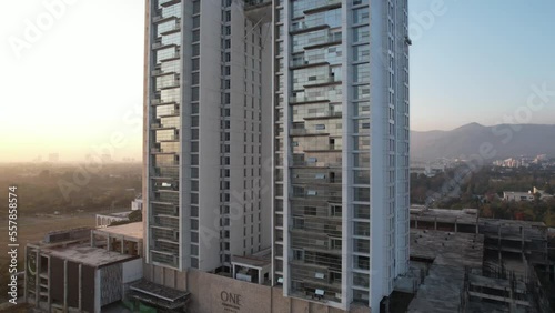 Aerial View of One Constitution Avenue Tower Islamabad