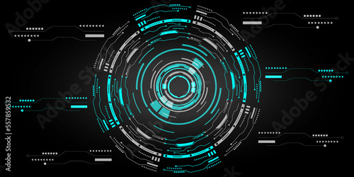 Digital modern tech screen with hi tech digital element technology background and wallpapers.