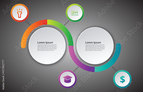 circular infographic templateb