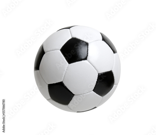 Soccer ball on white © Alekss