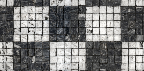 Natural granite stone paving seamless texture 