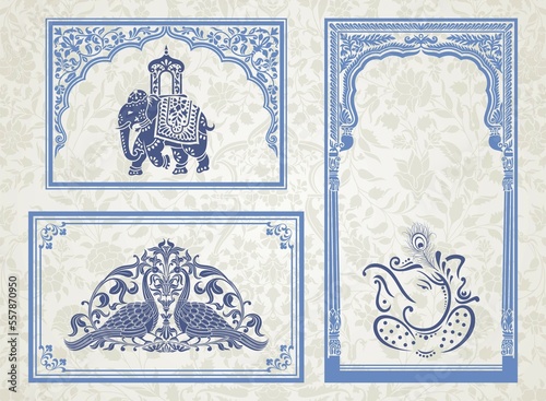 Wallpaper Mural Hindu icons, Hinduism ,cultural heritage , India , Asia	 Torontodigital.ca