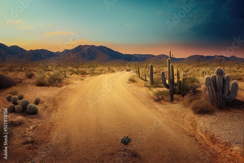 Road through the Desert  (G...