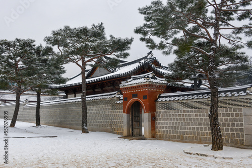 서울, 경복궁의 겨울 © otto Song