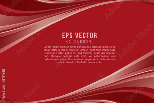 Red and black color geometric background abstract art vector
