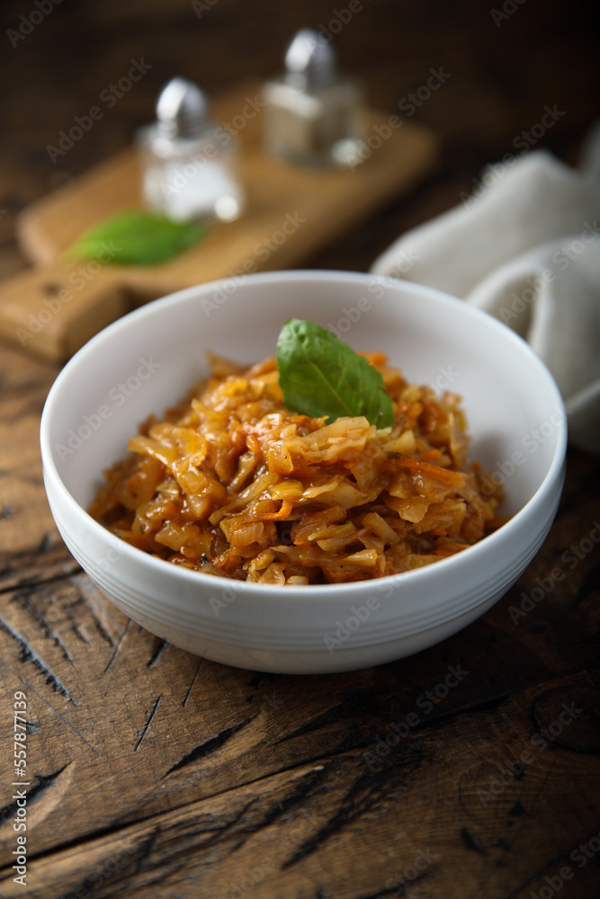 Homemade spicy cabbage stew Homemade spicy cabbage stew