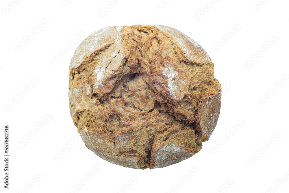 Rounded German Traditional Bread