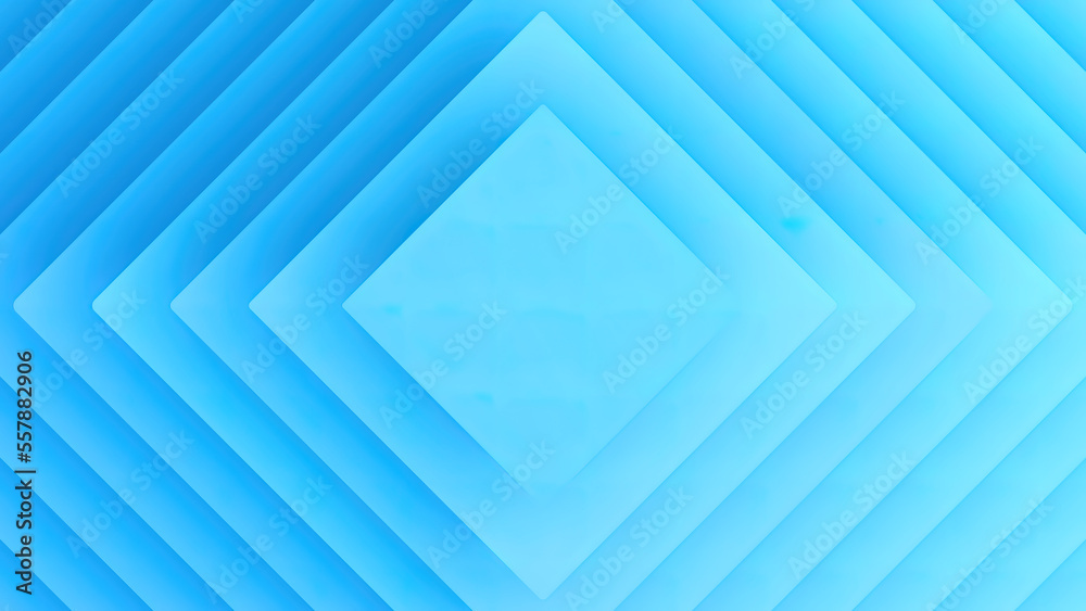 Fototapeta premium Blue Vector Overlap Layer For Design. Striped Blue 3D Rendering Abstract Texture Design And Bright Background
