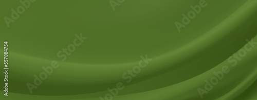 Smooth elegant Olive Green silk or satin luxury cloth texture can use as background. Luxurious yellow green background. Vector illustration.