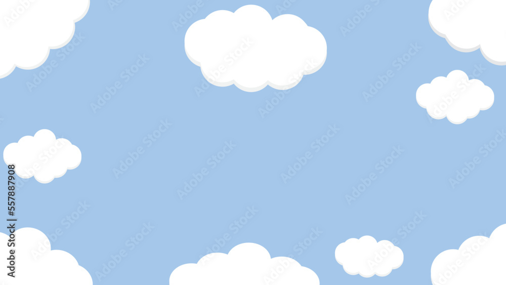 cute cloudy sky wallpaper