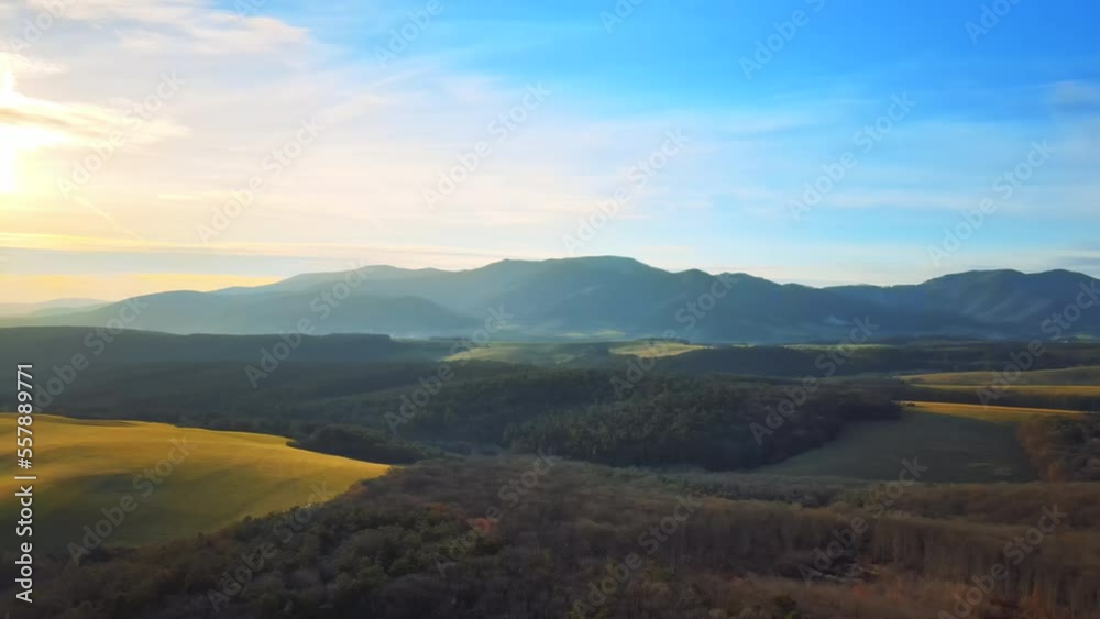 Luftaufnahme Slowakei / Wald und Berge Luftaufnahme Slowakei / Wald und Berge