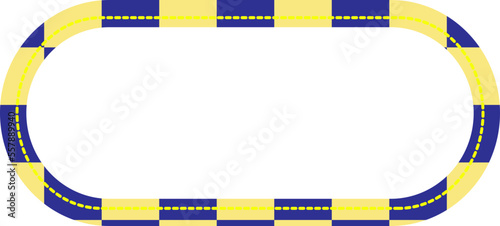 cute checkers banner masking tape label decoration