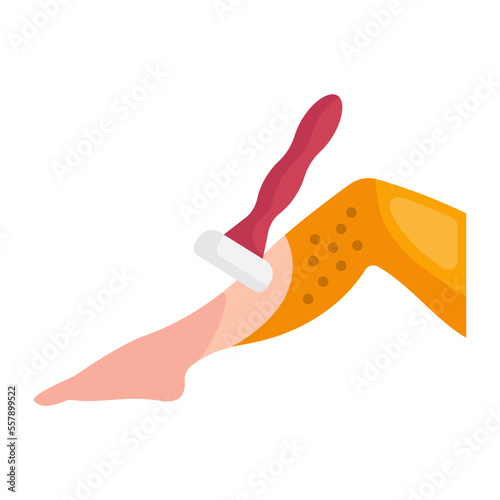 private parts hair removal service vector icon design, beauty and personal care symbol, cosmetics and dermatologist sign, body aesthetics stock illustration, compound lever style Nail Clipper concept
