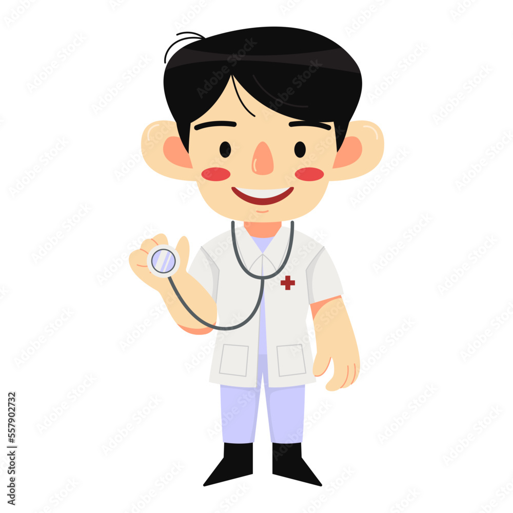 Doctor Character Illustration Doctor Character Illustration