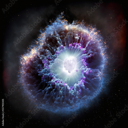 Neutron star colliding